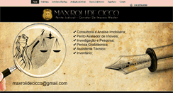 Desktop Screenshot of deciccoimoveis.com.br